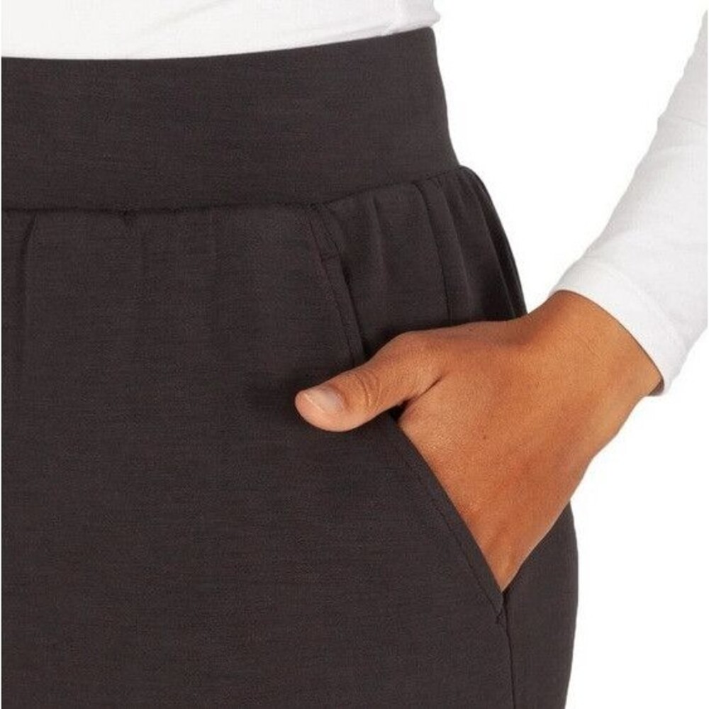 LazyPants Small Luxe Shorts Black Charcoal NWT - Picture 4 of 4